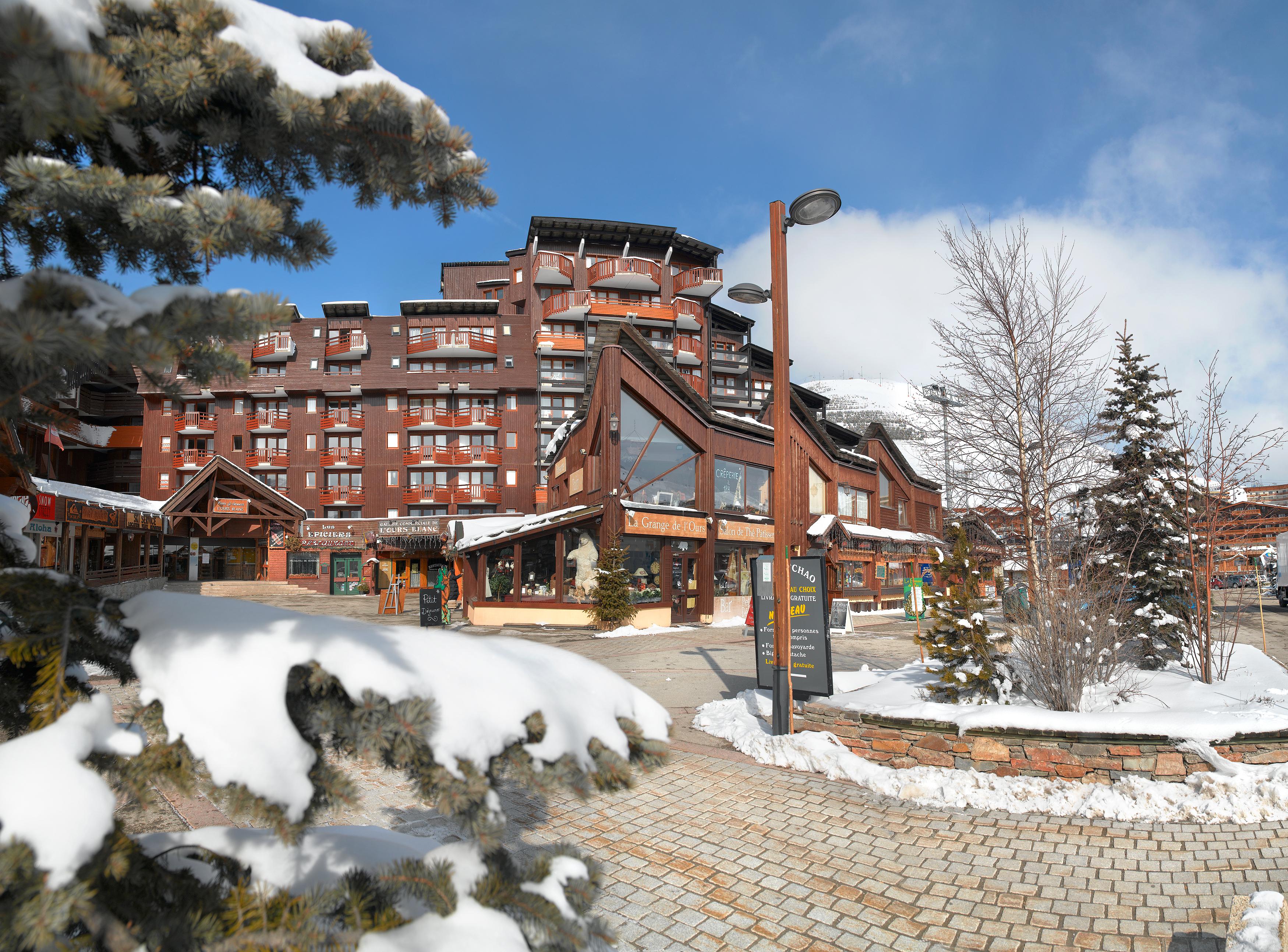 Residence Pierre & Vacances L'Ours Blanc Alpe d'Huez Exterior foto