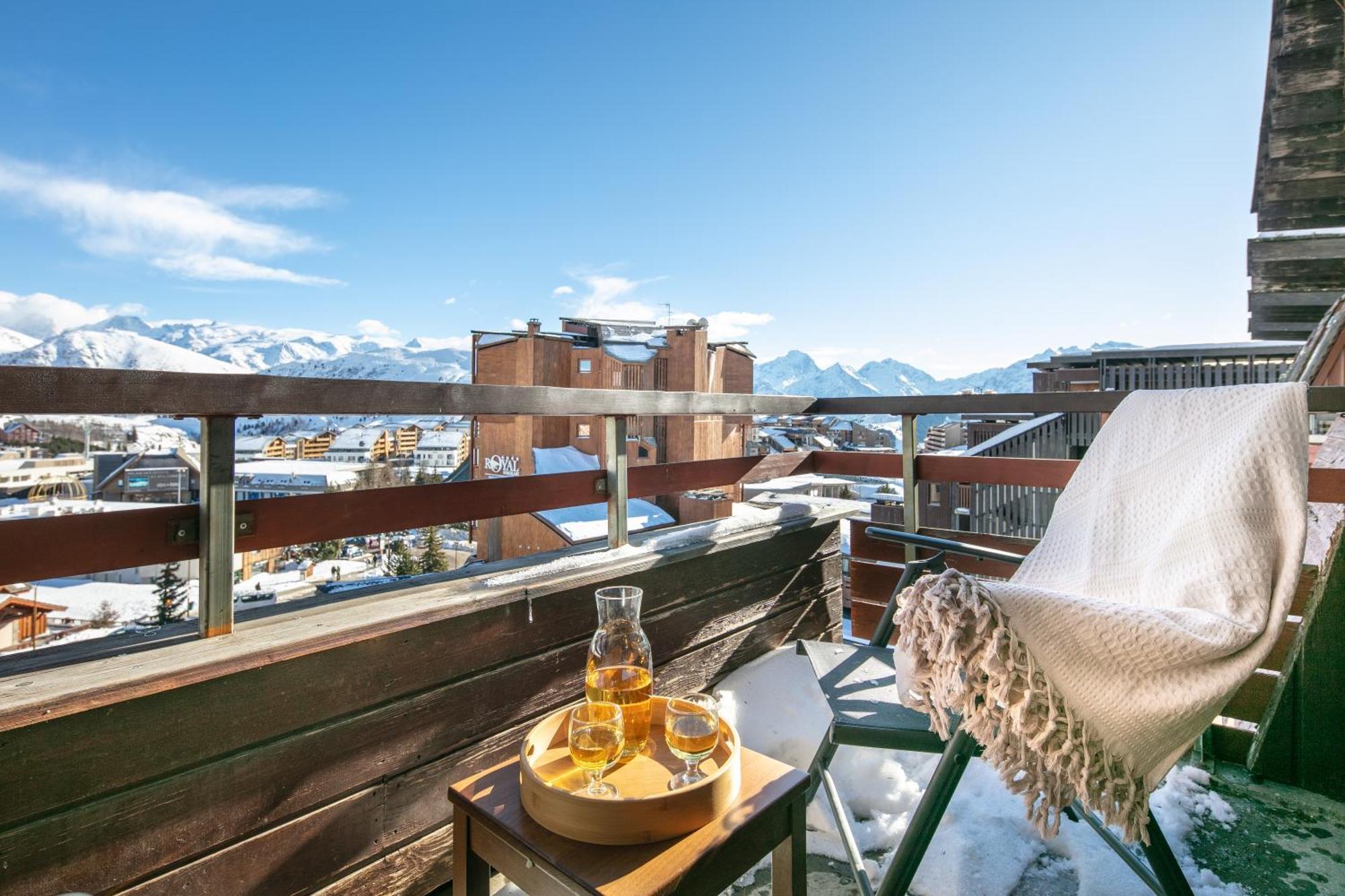 Residence Pierre & Vacances L'Ours Blanc Alpe d'Huez Exterior foto