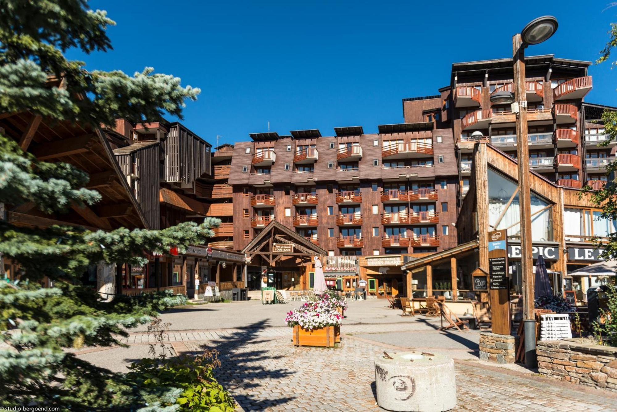 Residence Pierre & Vacances L'Ours Blanc Alpe d'Huez Exterior foto