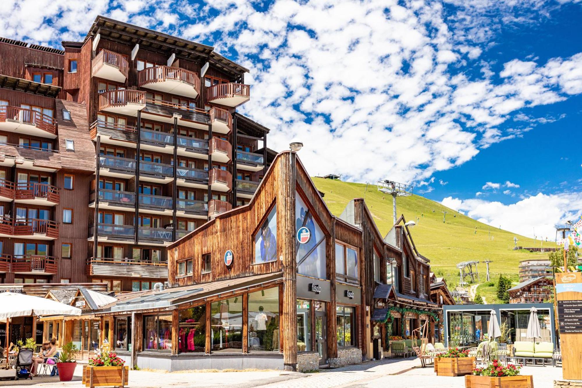 Residence Pierre & Vacances L'Ours Blanc Alpe d'Huez Exterior foto
