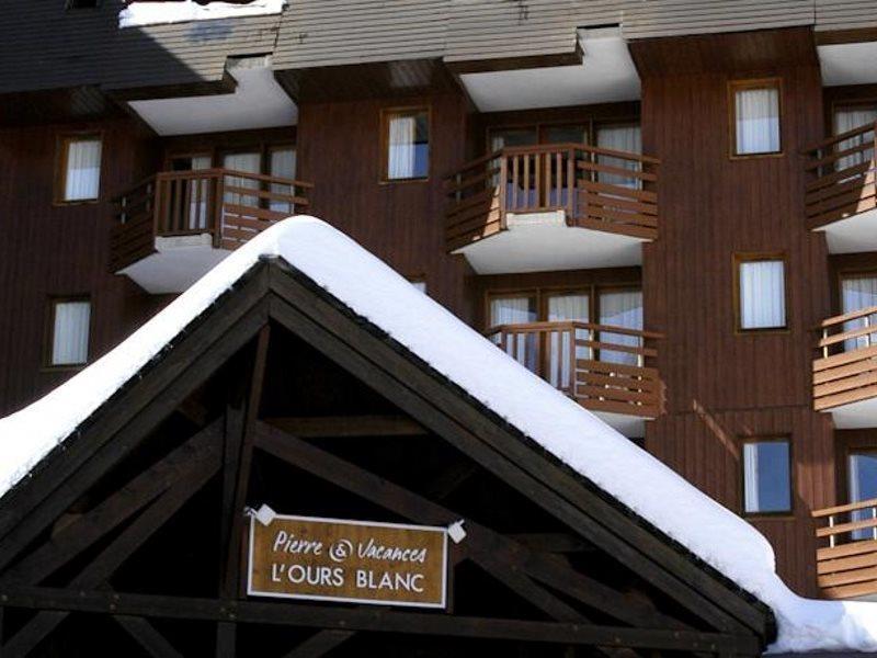 Residence Pierre & Vacances L'Ours Blanc Alpe d'Huez Exterior foto